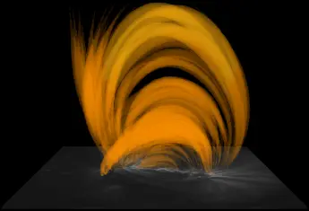 Coronal loop visualization